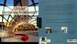 جلد کتاب معماری منظر شهری ( Urban Landscape Architrcture )